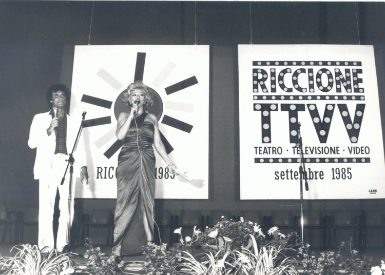 1985, Sandra Milo a Riccione