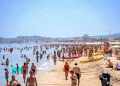 spiaggia assolata