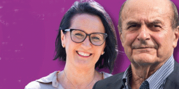 Emma Petitti e Pierluigi Bersani