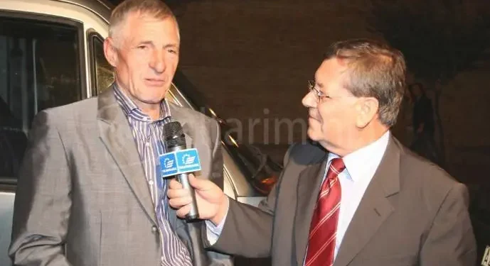 Bruno Achilli con Francesco Moser