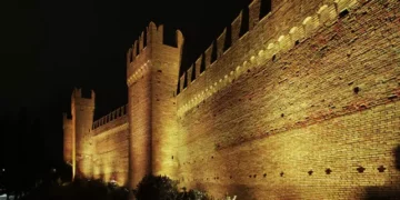 Gradara nell'immagine dell'Ansa