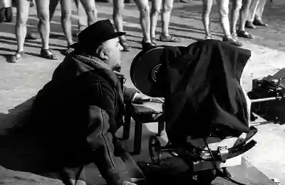 Il regista Federico Fellini