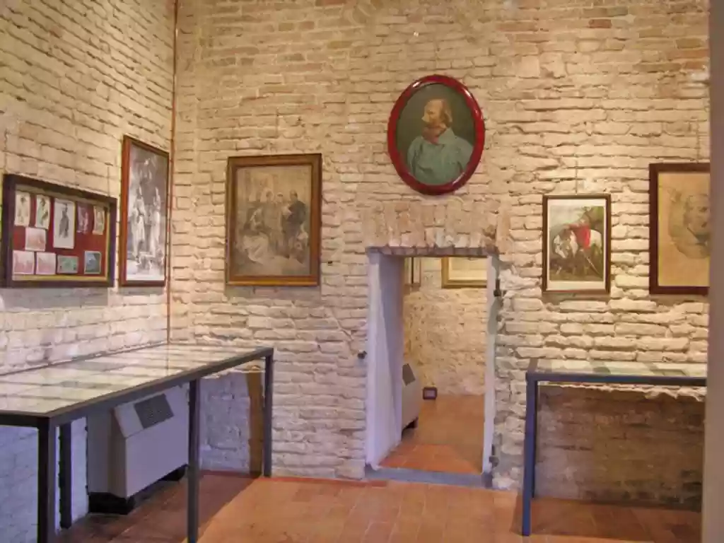 Saludecio, una sala del museo Garibaldi