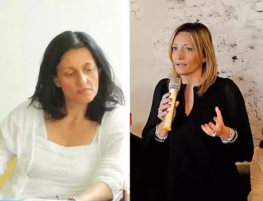 Renata Tosi (sindaco di Riccione) e Sabrina Vescovi (candidato a sindaco del Pd