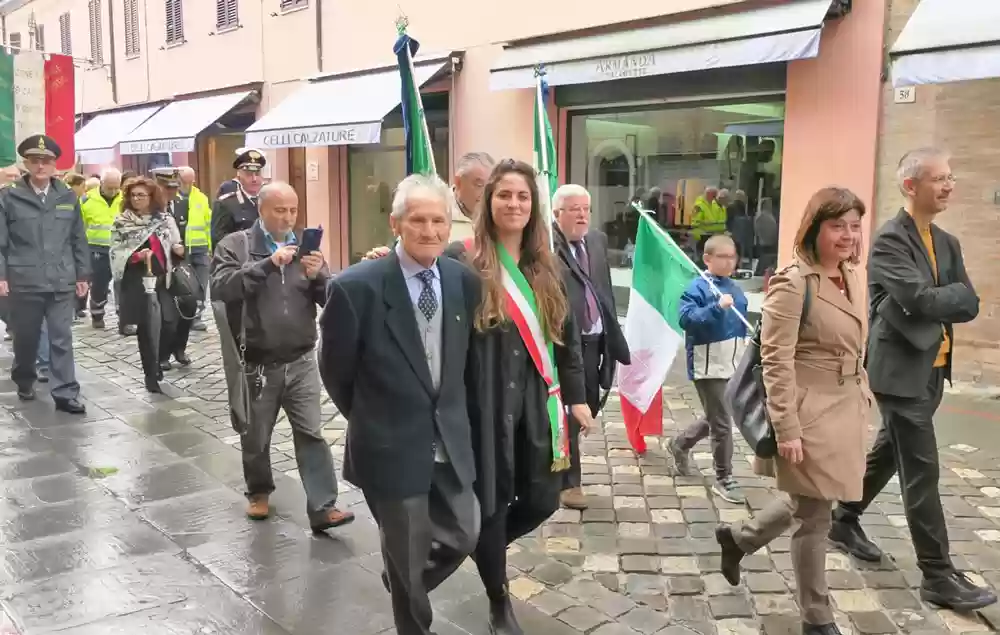 Werter Paesini col sindaco Alice Parma