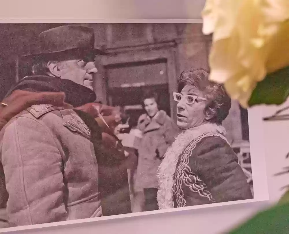 Federico Fellini e Lina Wertmülller,