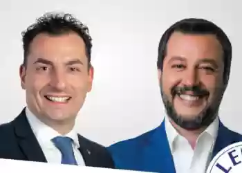 Jacopo Morrone e Matteo Salvini