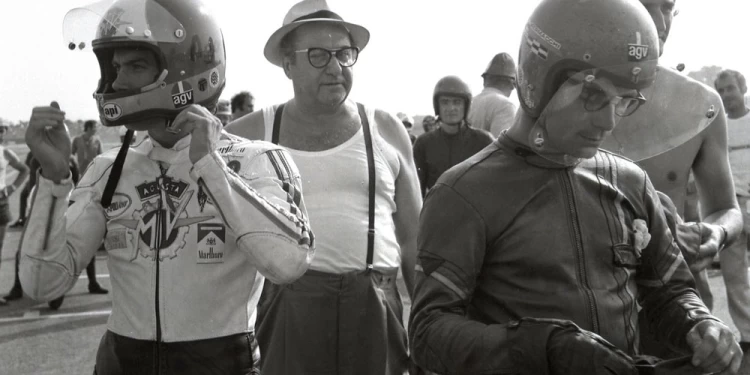 1972. Giacomo Agostini e Renzo Pasolini