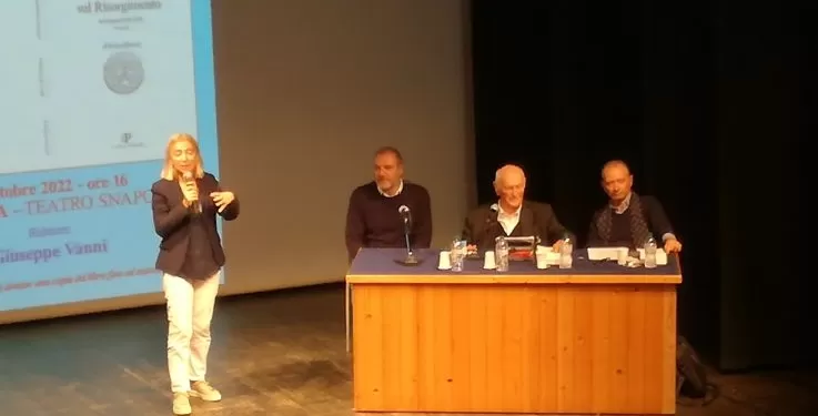 Da sinistra: Franca Foronchi, Andrea De Crescentini, Silvio Di Giovanni e Giuseppe Vanni