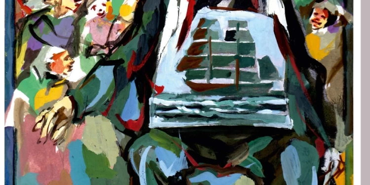 Dipinto di Franco Fiorucci - tempera su tela