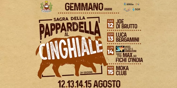 Sagra pappardella al cinghiale