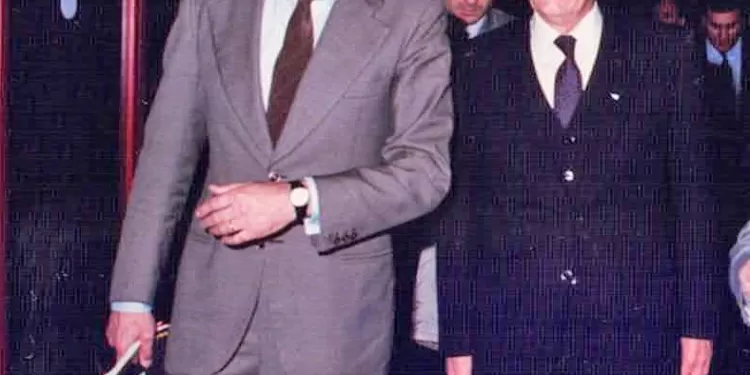 Giorgio Girelli ed Arnaldo Forlani
