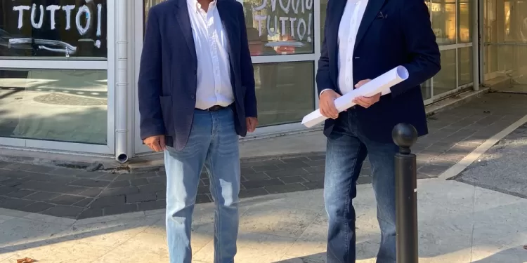 L'assessore Romeo e Pieri