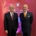 Gli ambasciatori Giorgio Girelli e Ömer Gücük al ricevimento per il Centenario