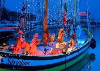 Riccione, presepe sulla Saviolina