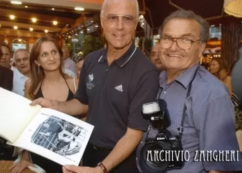 Franz Beckenbaur con Pico Zangheri