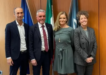 Da sinistra: Brighi, Lucchi, Gianni, Benedetti