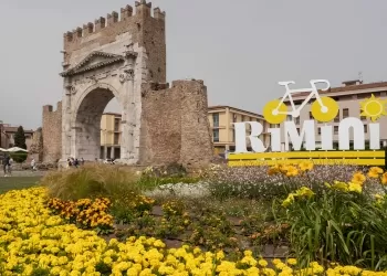 Rimini; 19/06/2024: Comune RN Uff Stampa,  Tour de France, allestimenti©Riccardo Gallini /GRPhoto
