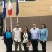Da sinistra: Roberta Fabbri, Matteo Sanchioni, la Sindaca Marila Girolomoni, Roberto Reggiani e Rossana Biagioni