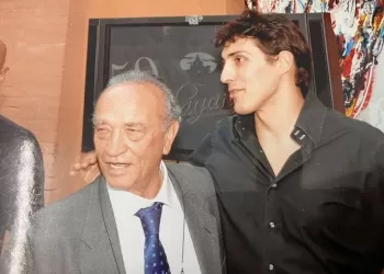 Luigi Lagnà con il nipote Massimiliano