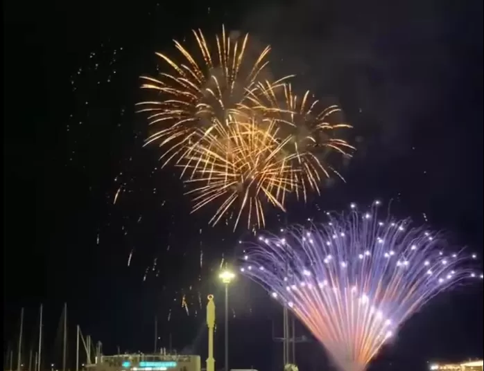 Cattolica-Gabicce Mare, fuochi artificiali