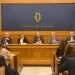 Da sinistra: - Edo Ronchi, Presidente della Fondazione per lo Sviluppo Sostenibile- Alessandra Astolfi, Direttore della Divisione Green & Technology di IEG (Italian Exhibition Group)- Gilberto Pichetto Fratin, Ministro dell'Ambiente e della Sicurezza energetica- Corrado Peraboni, Amministratore Delegato di IEG (Italian Exhibition Group)- Fabio Fava, Presidente del Comitato Tecnico Scientifico