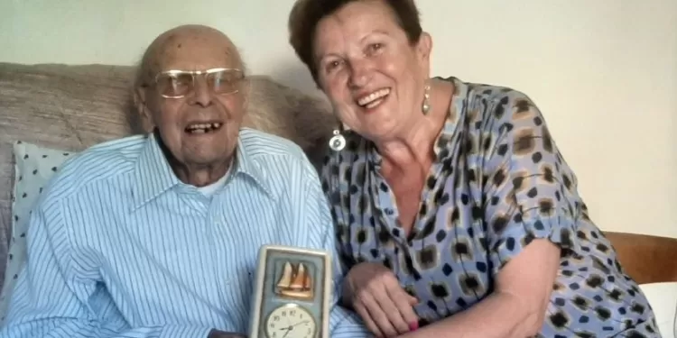 Athos Crudi compie 104 anni  Assessora Marina Zoffoli