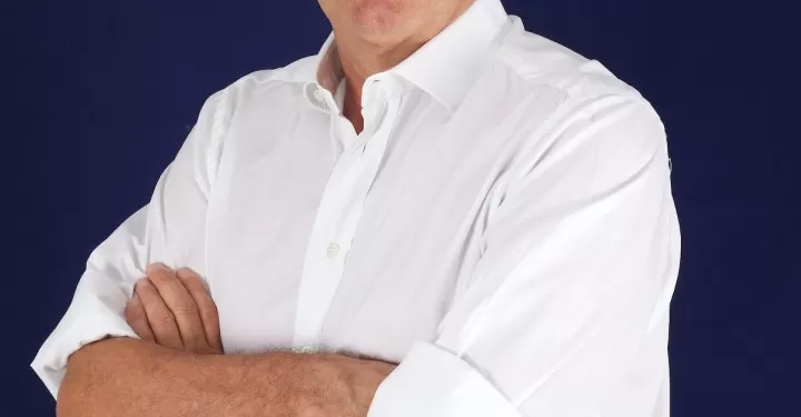 Il giornalista Gigi Riva