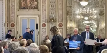Luigi Rusconi ritira il premio