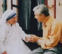 Giovanni Salvadori con madre Teresa di Calcutta