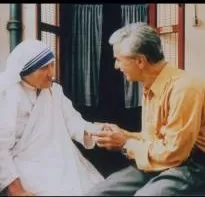Giovanni Salvadori con madre Teresa di Calcutta