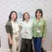 La presidente Monica Dalpozzo al centro, fra le consigliere dell’Albo dei Tecnici Audiometristi Irene Libone ed Elisa Briccola