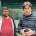 Il sindaco Biancani con Ullah
