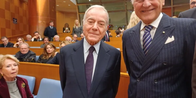 Gianni Letta con Giorgio Girelli