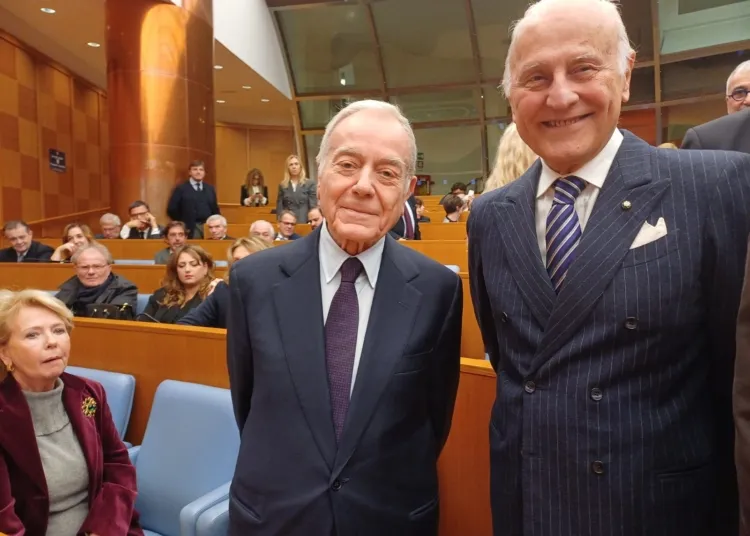 Gianni Letta con Giorgio Girelli