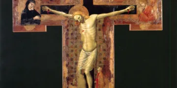 Cristo dell'Agina di scuola Riminese del Trecento