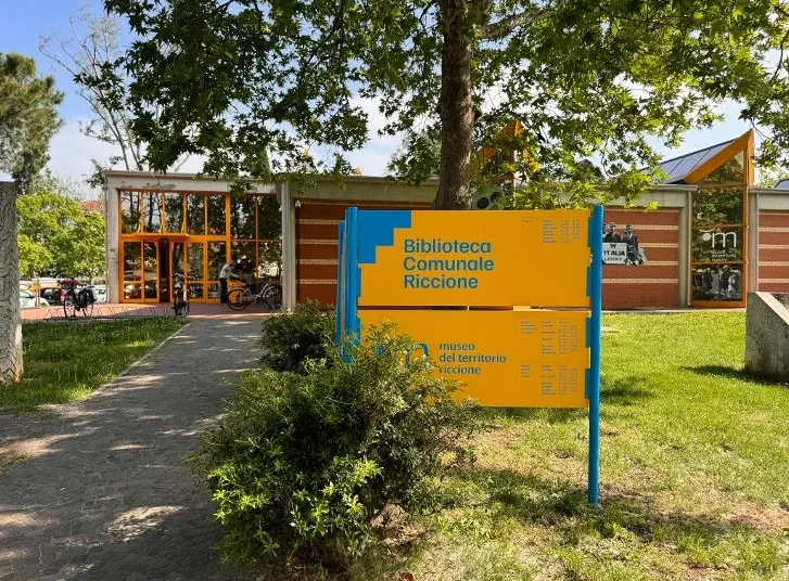 Riccione, la biblioteca