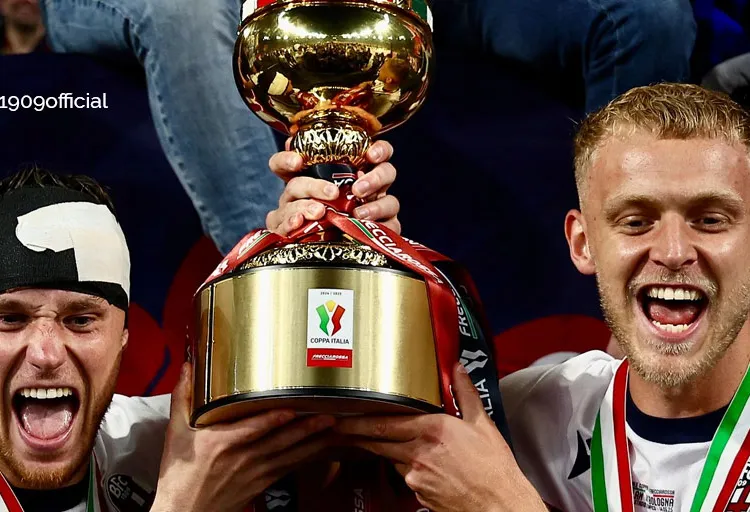 il Bologna FC vince la Coppa Italia 2025