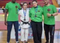 Da sinistra Bruno Badiane, Sofia Longo, Morgana De Paoli e il maestro Longo