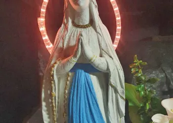 La celletta con la Madonnina della famiglia Giuseppe Parma