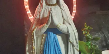 La celletta con la Madonnina della famiglia Giuseppe Parma