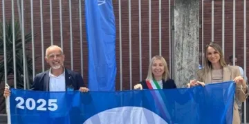 Da sinistra: sindaca Foronchi, dirigente Baldino Gaddi e responsabile ufficio ambiente Sara Piccioli