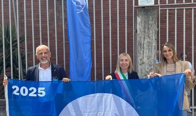 Da sinistra: sindaca Foronchi, dirigente Baldino Gaddi e responsabile ufficio ambiente Sara Piccioli
