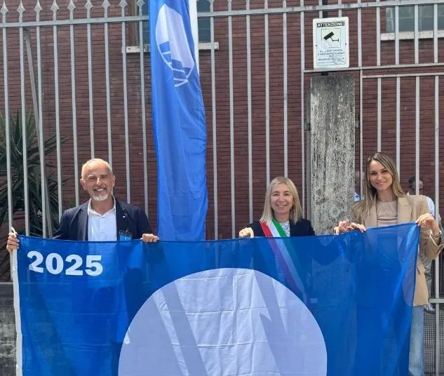 Da sinistra: sindaca Foronchi, dirigente Baldino Gaddi e responsabile ufficio ambiente Sara Piccioli