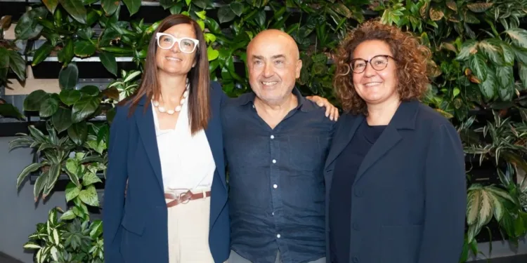 Da sinistra: Frisoni, Cevoli e Rontini