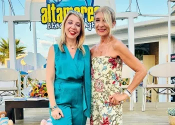Le direttrici artistiche di Altamarea Book Village Isa Grassano e Daniela Bartoli