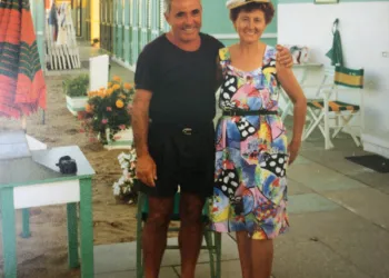 Mario Mei e la consorte Ida