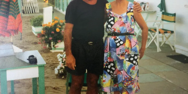 Mario Mei e la consorte Ida