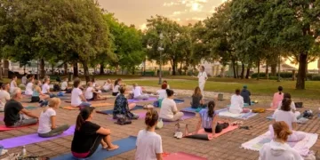 Riccione, yoga