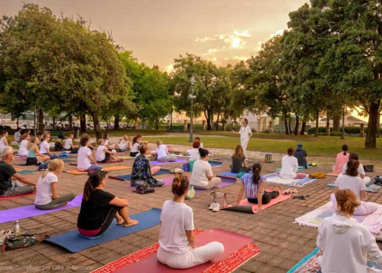 Riccione, yoga